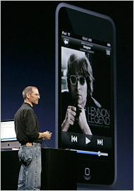Apple Event: A Touch-Screen Wi-Fi iPod